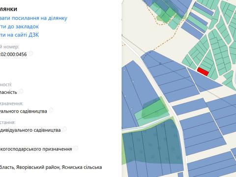 ділянка за адресою 