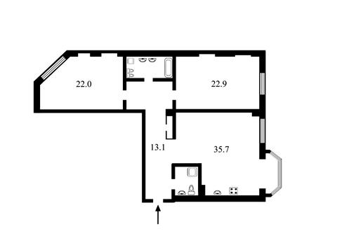 квартира за адресою Дегтярівська вул., 25а к1