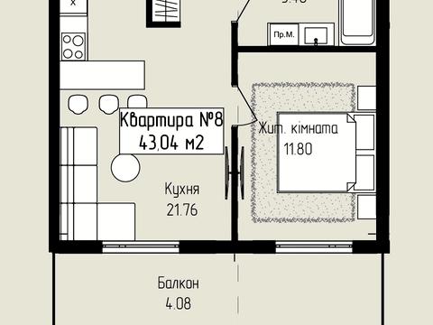 квартира за адресою Володимирська вул., 75