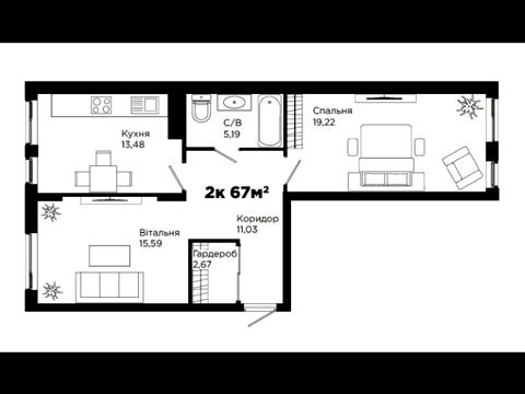 квартира за адресою Героїв Миколаєва вул., 78-А, к.2