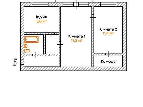 квартира по адресу Мрии ул. (Академика Туполева), 17-Б