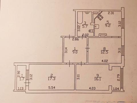 квартира по адресу Пятницкая ул., 61