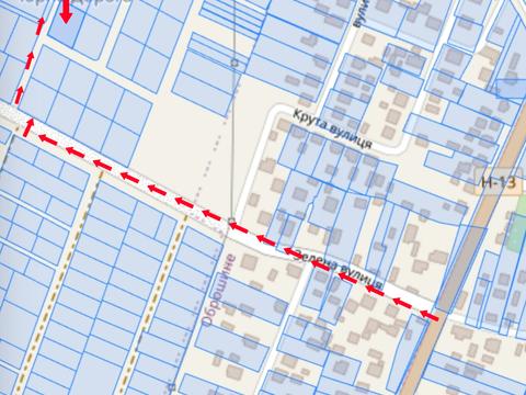 участок по адресу 