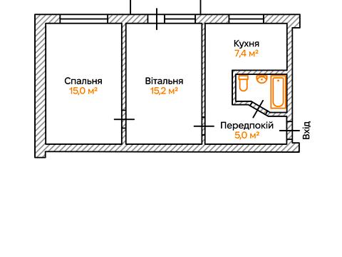 квартира за адресою Єреванська вул., 14-Г