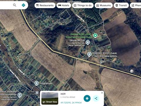 ділянка за адресою 