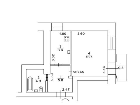 квартира за адресою Антоновича вул. (Горького), 38-Б