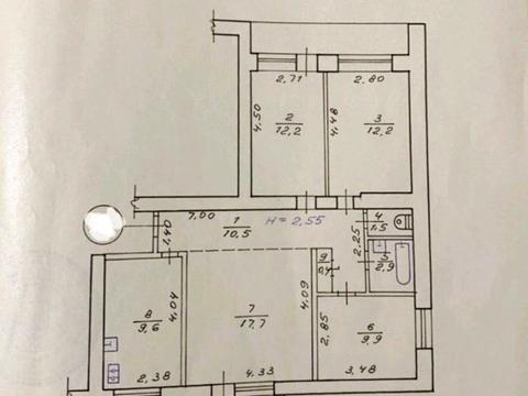 квартира по адресу Юрия Паращука ул. (Ивана Минайленко), 11