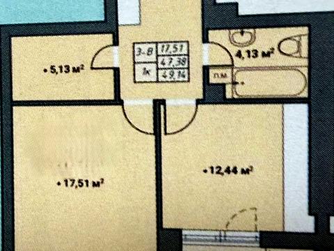 квартира за адресою Данила Галицького вул., (Будинок 1)