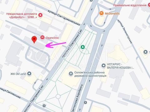 коммерческая по адресу Воздухофлотский просп. (Повітрофлотський), 56