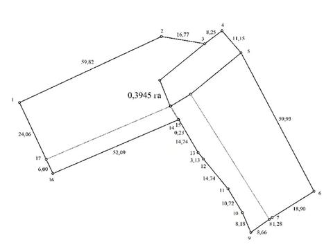 ділянка за адресою Бистрицька