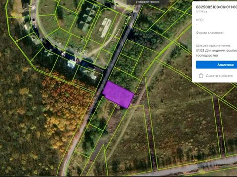 ділянка за адресою ОК"Алмазний"