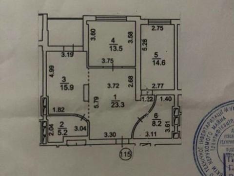 квартира по адресу Валерия Лобановского просп. (Краснозвездный), 4-А
