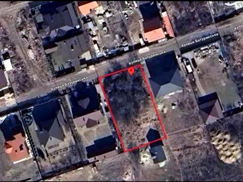 участок по адресу Батуринська ул.