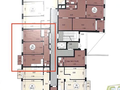 квартира за адресою Широка вул., (Будинок 5, Секція 9)