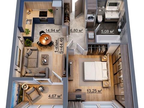 квартира за адресою Національної Гвардії вул., (Будинок 6)