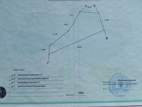 участок по адресу 