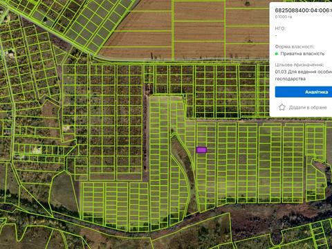ділянка за адресою неподалік КМ Барселона