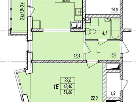 квартира за адресою Прохоровська вул., 39/41