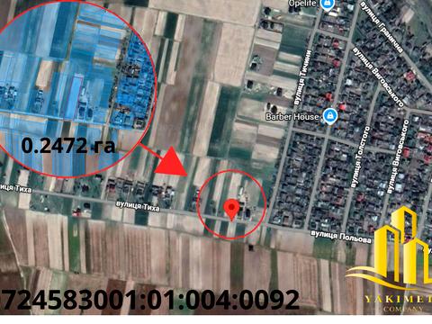 ділянка за адресою Тиха вул.