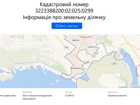 ділянка за адресою 