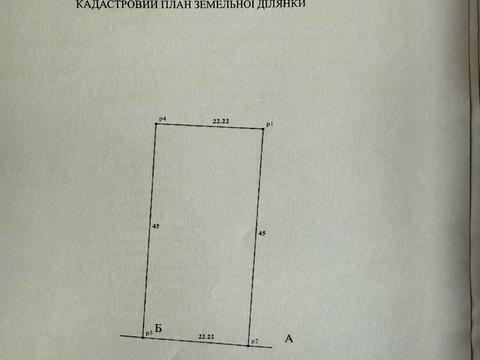 ділянка за адресою 