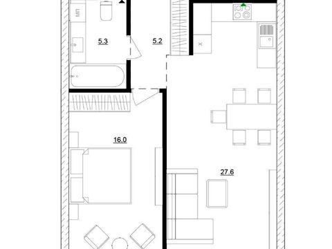квартира по адресу Никольско-Слободская ул., (Будинок 13-17)