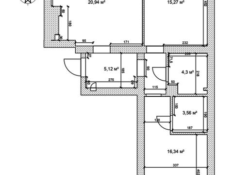 квартира за адресою Академіка Лебедєва вул., 1