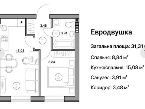 квартира за адресою Теплична вул., 58