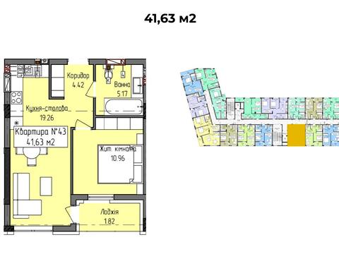 квартира за адресою Закарпатська вул., 26А