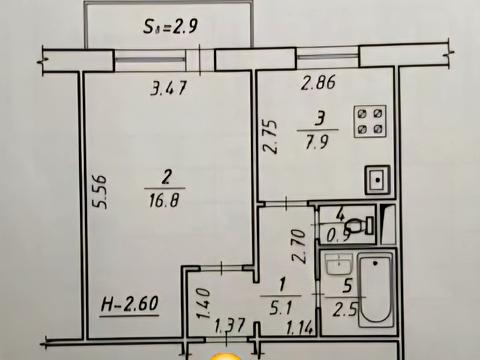 квартира за адресою Героїв Крут вул. (Черепіна), 74-А