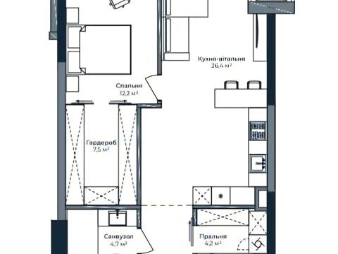 квартира за адресою Антоновича вул. (Горького), (Будинок)