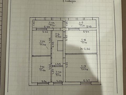 дом по адресу Центральна