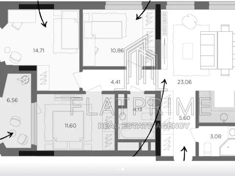 квартира по адресу Митрополита Василия Липковского ул. (Урицкого), 38