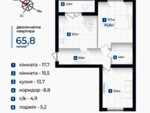 квартира по адресу Александра Довженко ул., (Будинок 14)