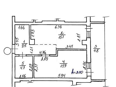 квартира по адресу Леси Украинки ул., 21