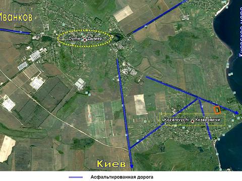 участок по адресу Першотравнева