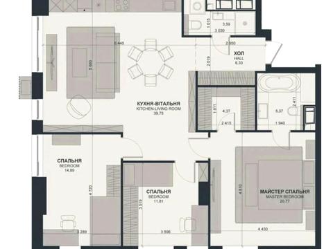 квартира за адресою Василя Тютюнника вул. (Анрі Барбюса), 39