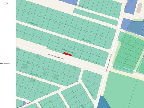 ділянка за адресою Володимира Великого