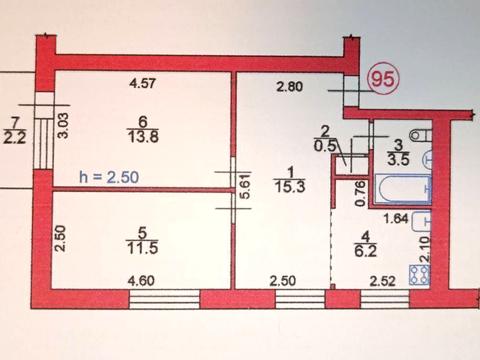 квартира по адресу Гулака-Артемовского ул., 13