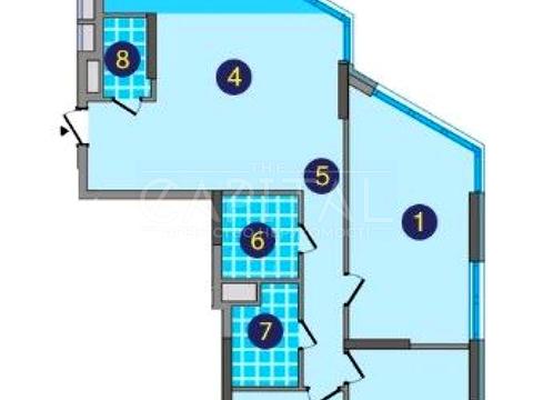 квартира за адресою Миколи Бажана просп., (Будинок 9)