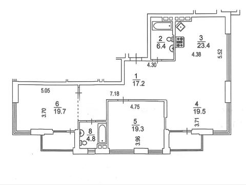 квартира за адресою Джона Маккейна вул. (Івана Кудрі), 3-А