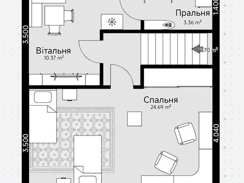 будинок за адресою с. Миколаївка, Райдужна 52