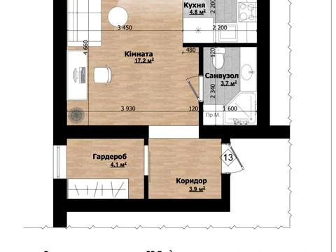 квартира за адресою Українська вул., 21