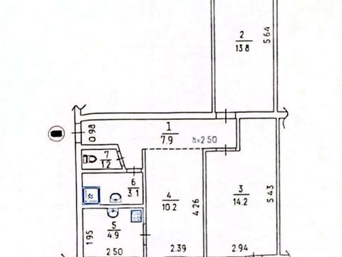 квартира по адресу Севастопольская ул., 30