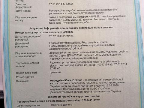 ділянка за адресою 