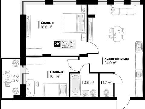 квартира за адресою Пилипа Орлика вул., 30
