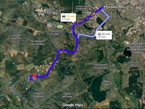 ділянка за адресою смт. Березівка, Молодежная, 39