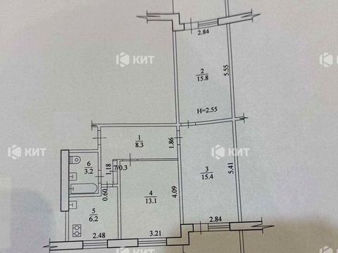 квартира за адресою Гвардійців-Широнінців вул., 54