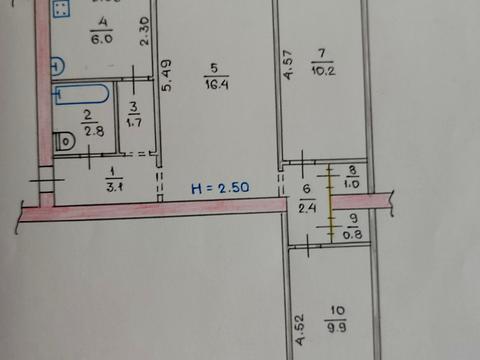 квартира по адресу Жемчужная ул., 48