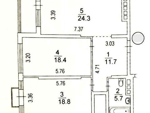 квартира за адресою Берестейський просп. (Перемоги), 5-В
